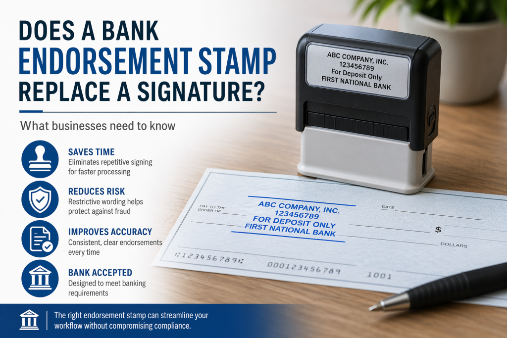 Does a Bank Endorsement Stamp Replace a Signature?